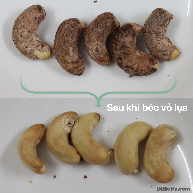 Hạt điều rang muối còn vỏ lụa - vì sao chọn, vì sao không?