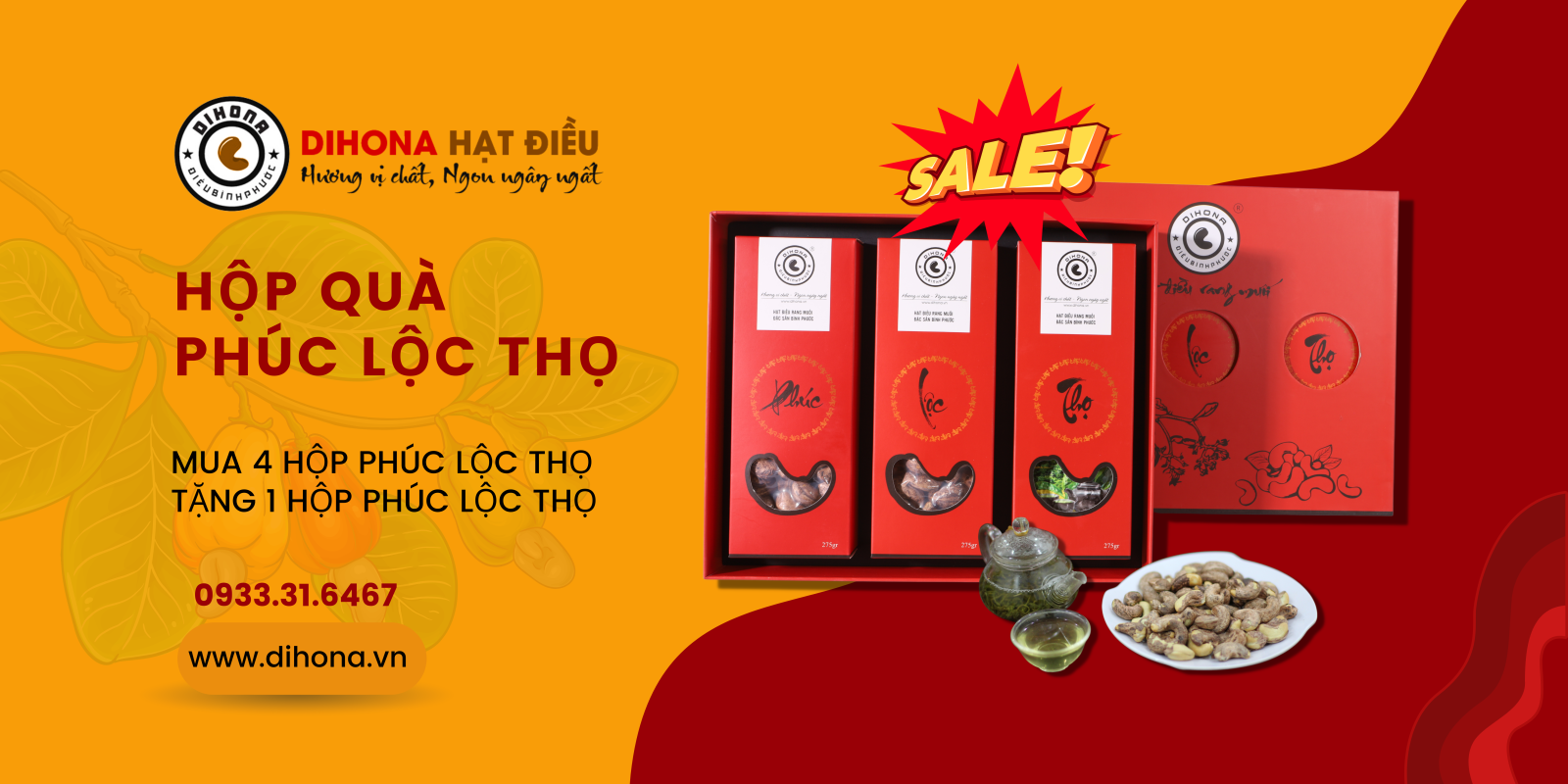 Hộp quà Phúc Lộc Thọ